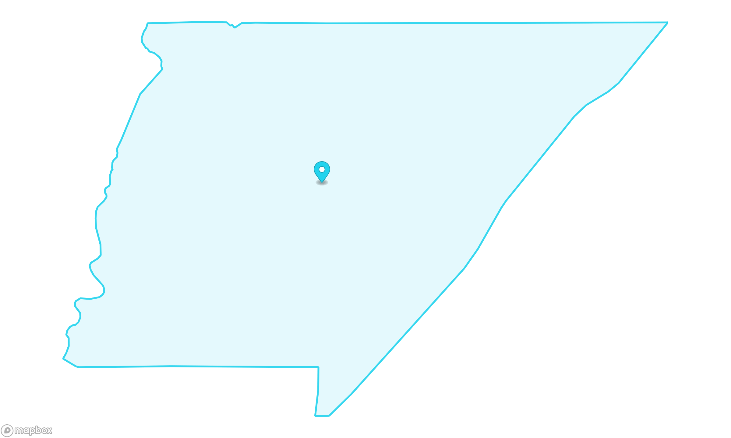 Boundary map for Census Tract 85.52 in Adams County