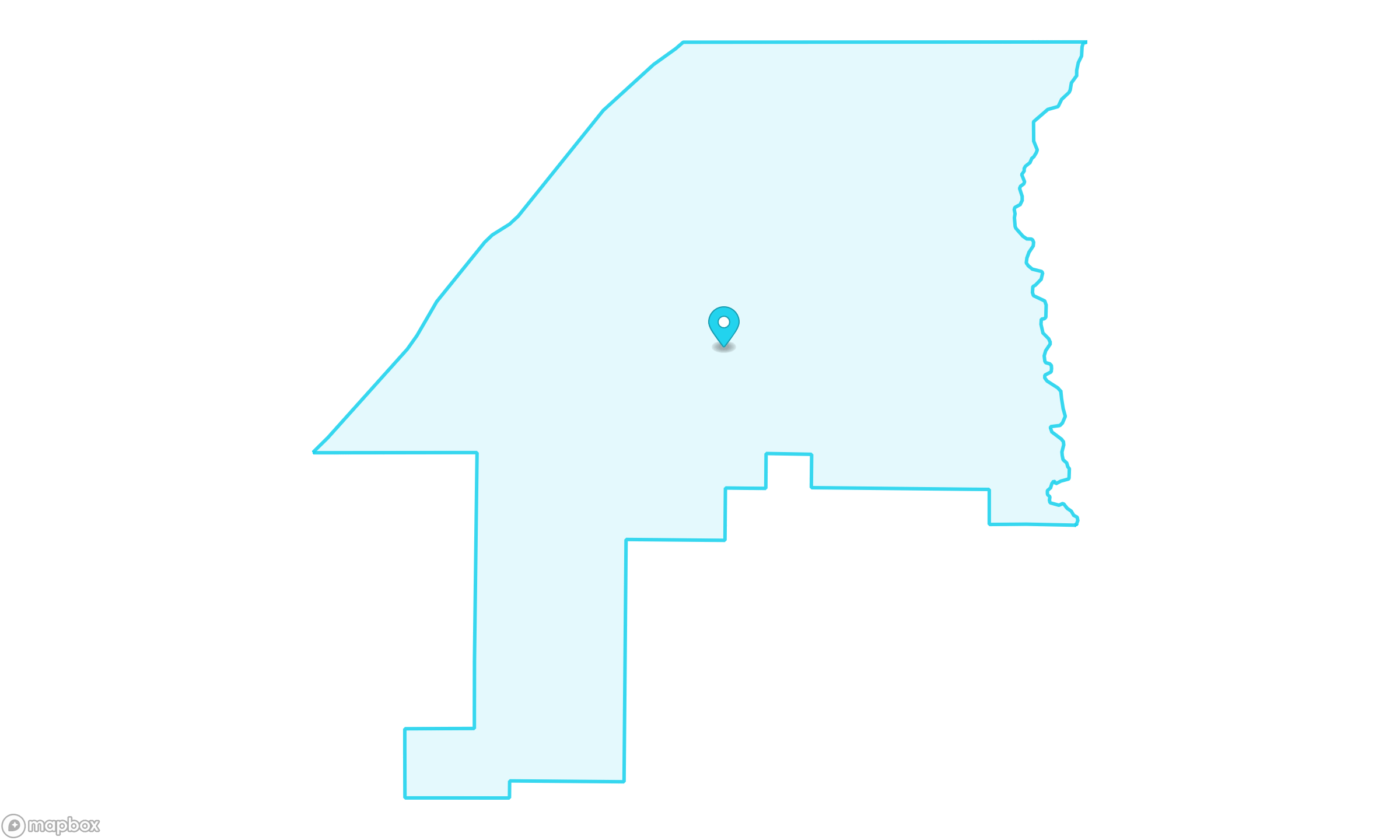 Boundary map for Census Tract 85.53 in Adams County