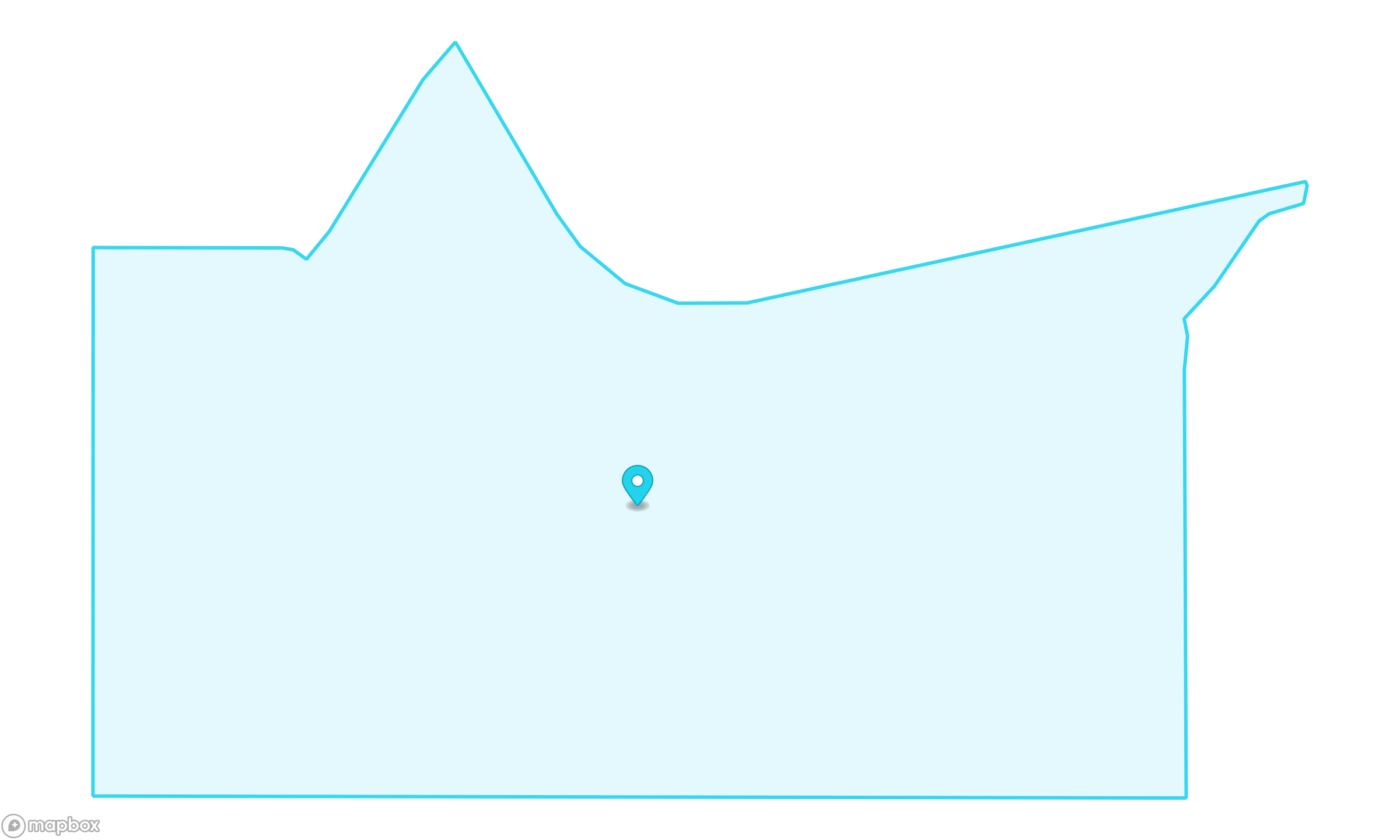 Boundary map for Census Tract 10.01 in Mesa County