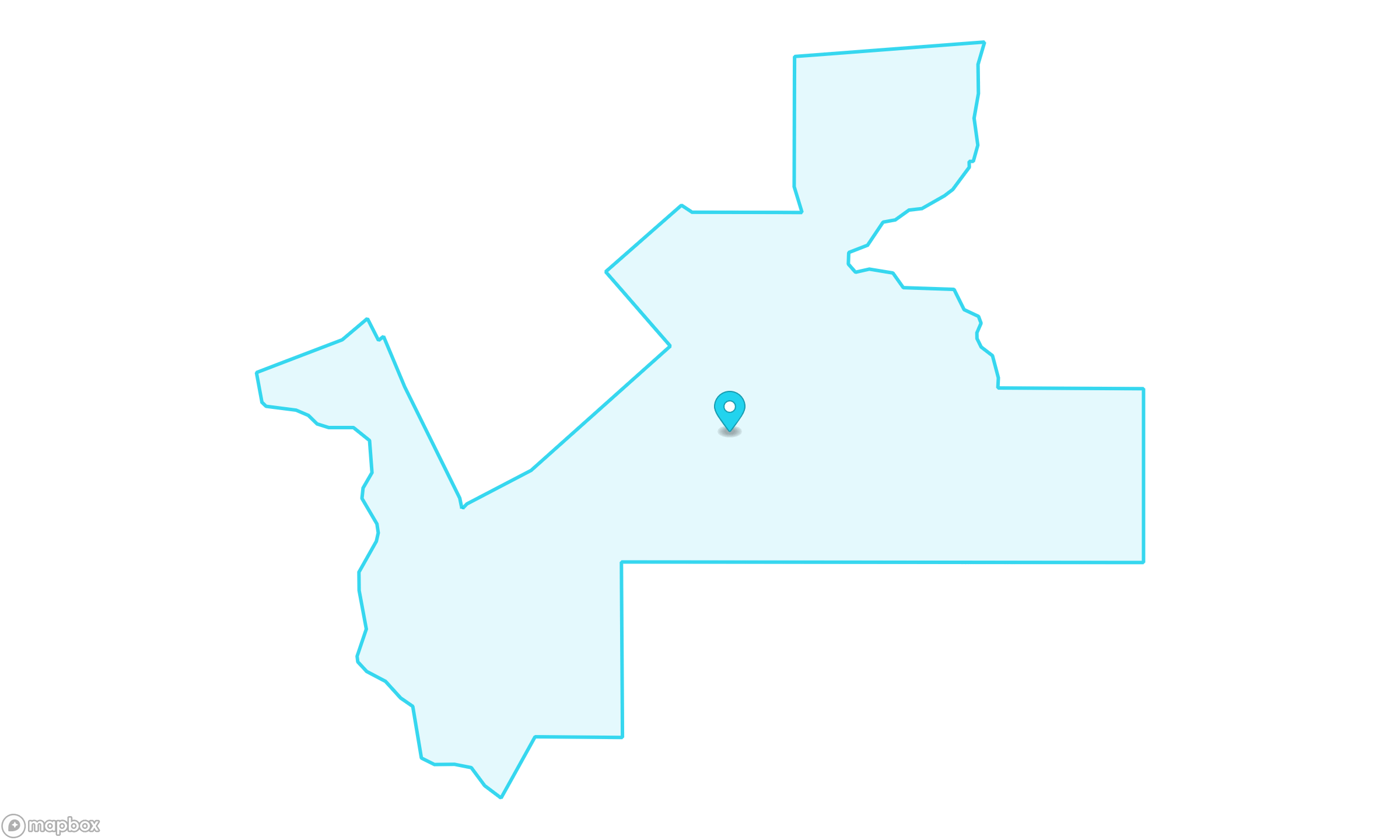 Boundary map for Census Tract 9664.02 in Montrose County