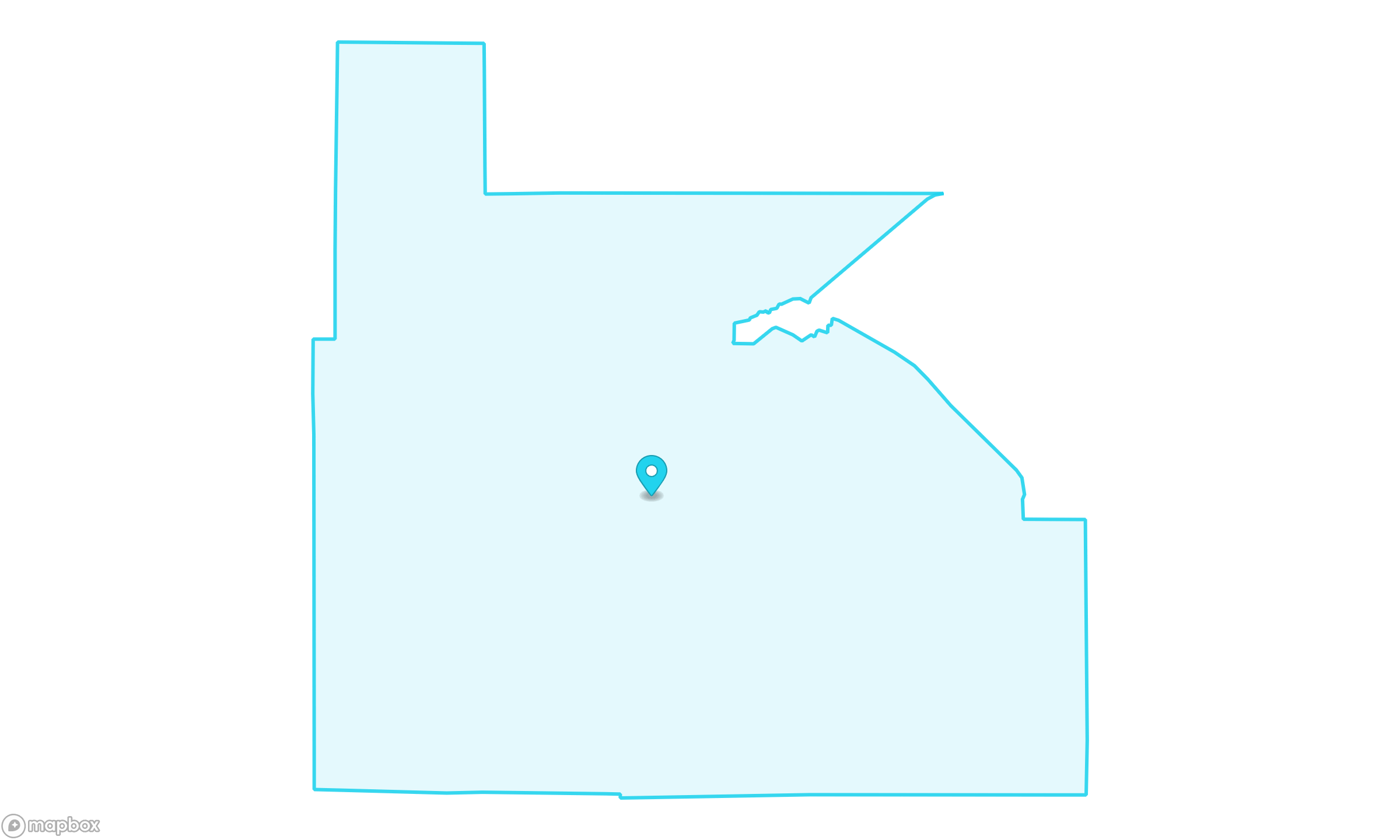 Boundary map for Census Tract 9770.01 in Rio Grande County