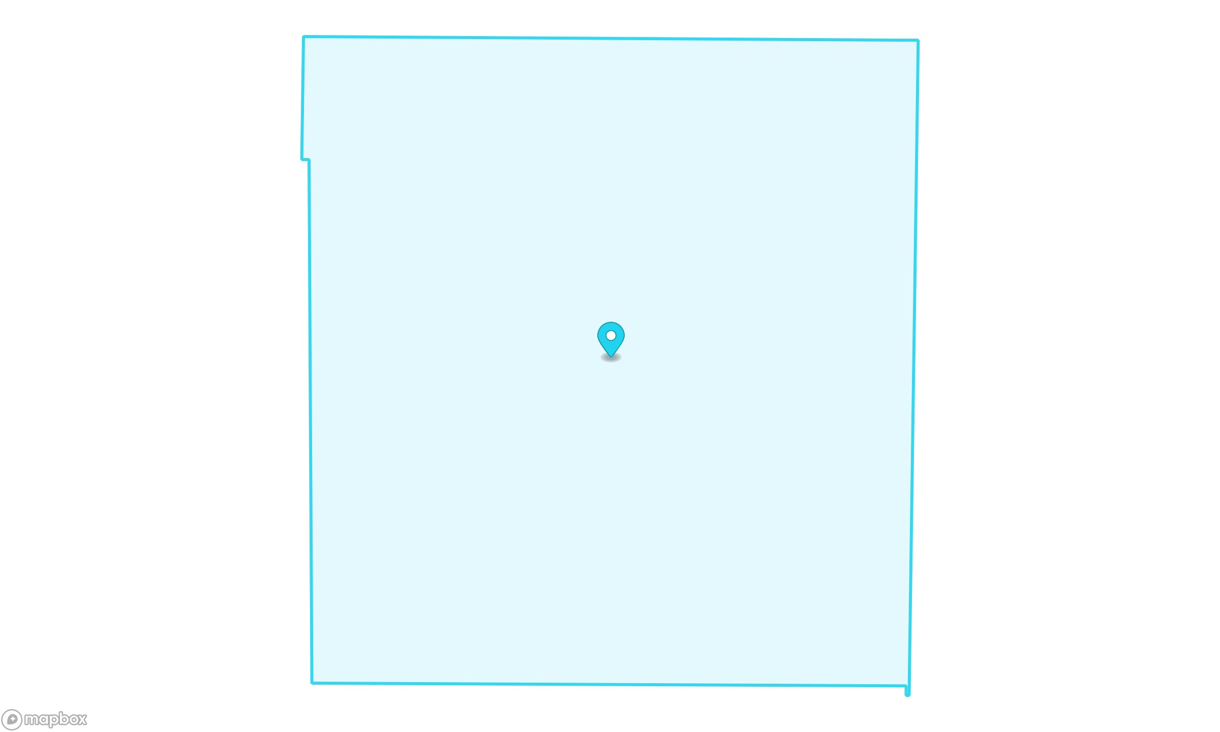 Boundary map for Census Tract 20.14 in Weld County